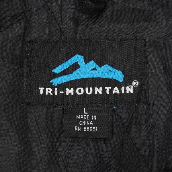 画像2: 00's Tri-Mountain キルティングライナー ダックワークジャケット (2)