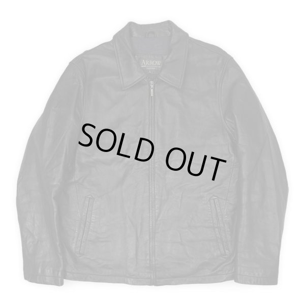 画像1: 00's ARROW レザージャケット "BLACK" (1)