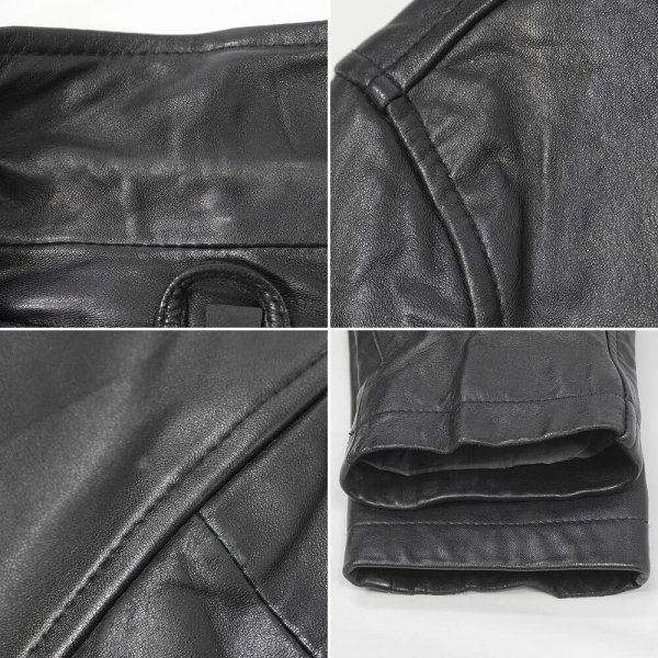 画像4: 00's ARROW レザージャケット "BLACK" (4)