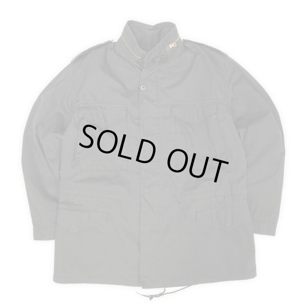 画像1: 90's JOHN OWNBEY M-65 フィールドジャケット "MADE IN USA / BLACK" (1)