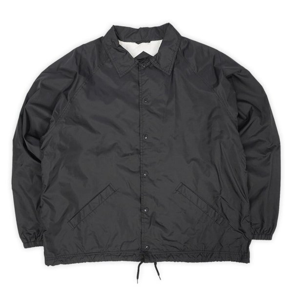 画像2: 00's Port Authority ナイロンコーチジャケット "BLACK" (2)