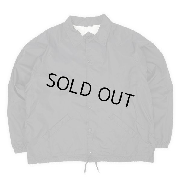 画像2: 00's Port Authority ナイロンコーチジャケット "BLACK" (2)