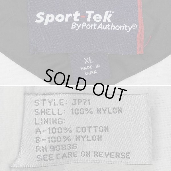 画像3: 00's Port Authority ナイロンコーチジャケット "BLACK" (3)