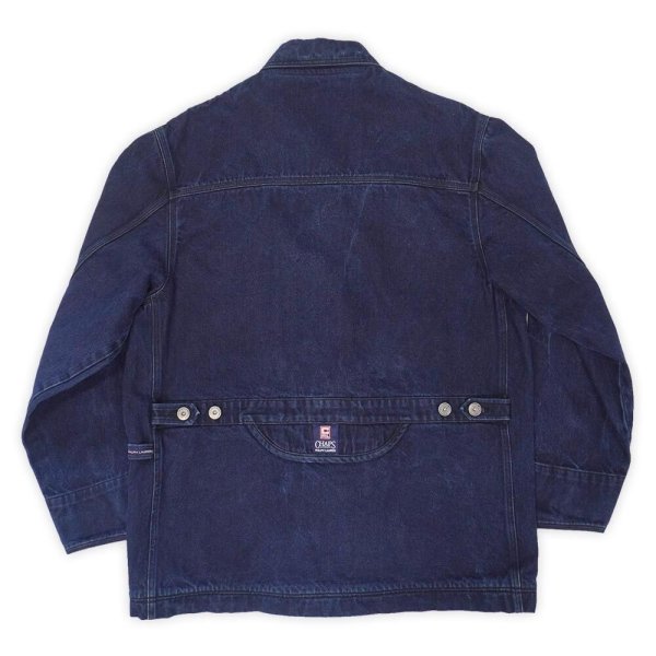 画像2: 90's CHAPS Ralph Lauren カラーデニムフィールドコート (2)
