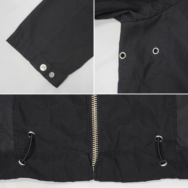 画像4: 90's PERRY ELLIS チンストラップ スウィングトップ “BLACK” (4)