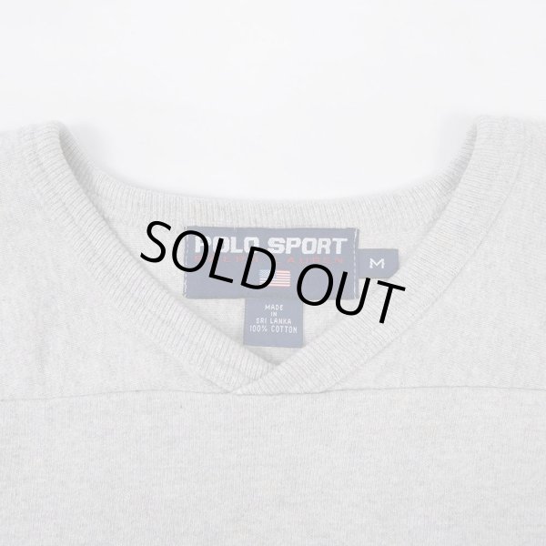 画像2: 90's POLO SPORT フットボールTシャツ (2)