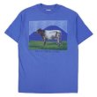 画像1: 90's LIBERTY GRAPHICS プリントTシャツ "DEADSTOCK / MADE IN USA / BLUE" (1)