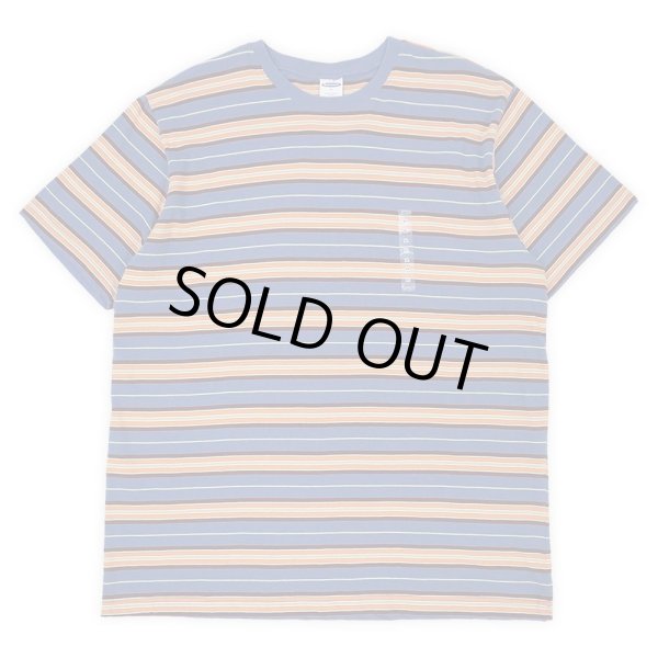 画像1: Early 00's OLD NAVY マルチボーダーTシャツ "DEADSTOCK / BLUE BASE" (1)