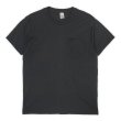 画像1: 90-00's Fruit of the loom ポケットTシャツ "BLACK / 1wash" (1)