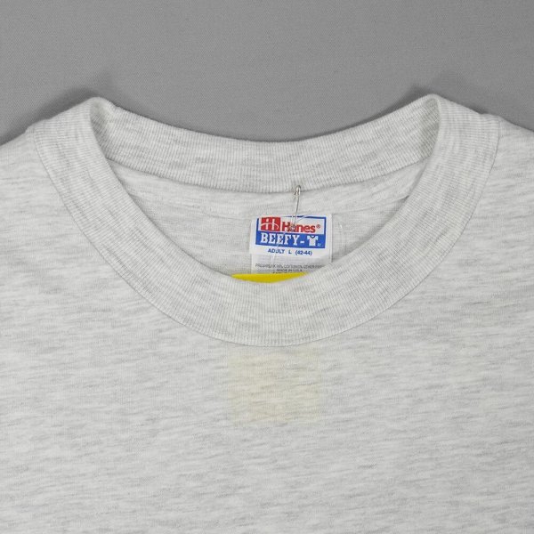 画像3: 90's Hanes BEEFY ブランクTシャツ "MADE IN USA / DEADSTOCK" (3)