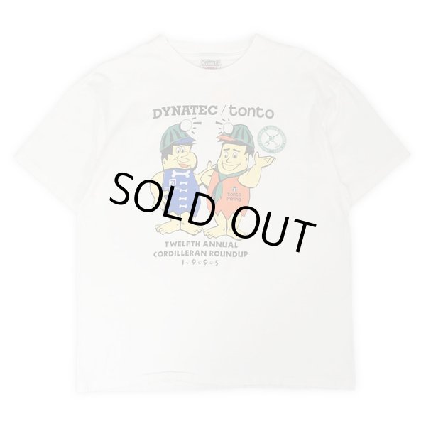 画像1: 90's The Flintstones 両面プリントTシャツ "MADE IN USA / ONEITA Body" (1)