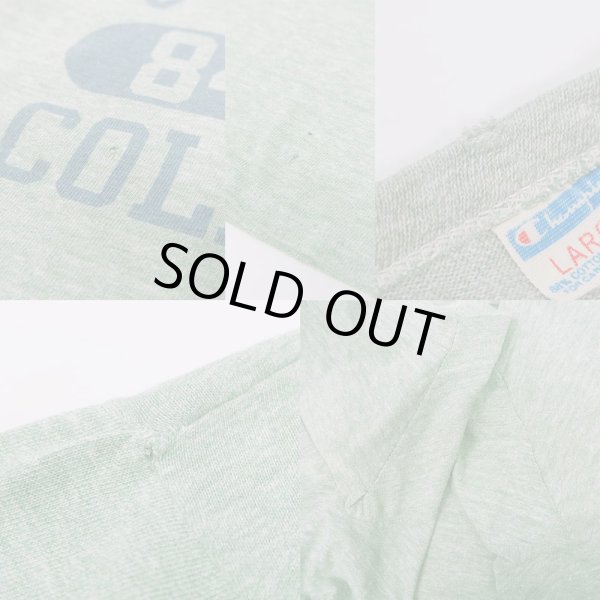 画像3: 70's Champion 88/12 染み込みプリントTシャツ (3)