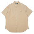 画像1: 90's Polo Ralph Lauren S/S レギュラーカラーシャツ “LINEN × SILK” (1)