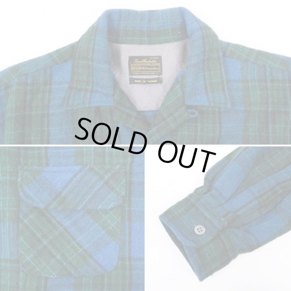 画像4: 70's Sears オープンカラー ウールシャツ (4)