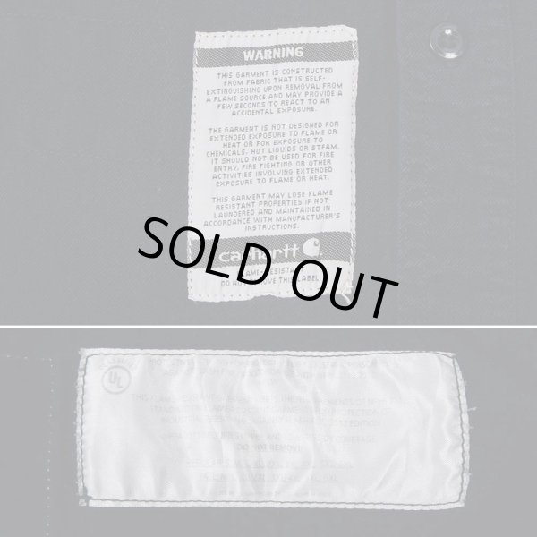 画像5: 00's Carhartt FR ボタンダウンシャツ (5)