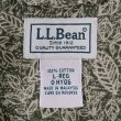 画像2: 00's L.L.Bean 総柄 オープンカラーシャツ (2)