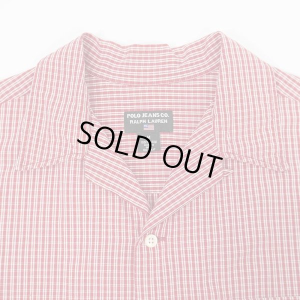 画像3: 90's POLO JEANS S/S オープンカラーシャツ (3)