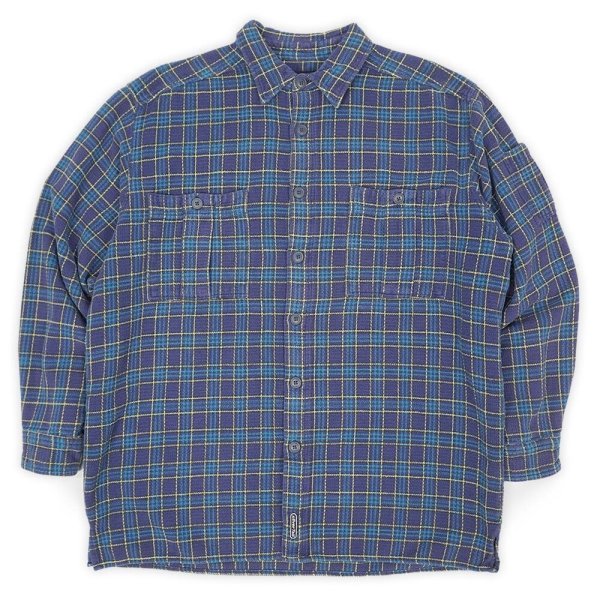 画像1: 90's Levi's SilverTab ヘビーネルシャツ (1)