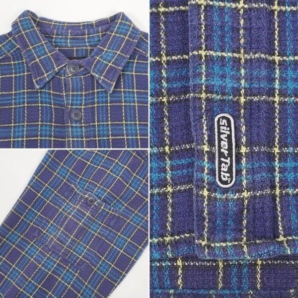 画像3: 90's Levi's SilverTab ヘビーネルシャツ (3)