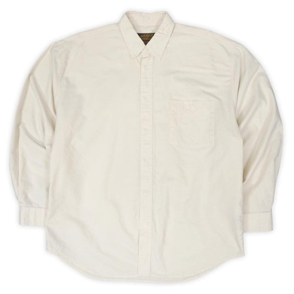 画像1: 90's Eddie Bauer コットンボタンダウンシャツ (1)