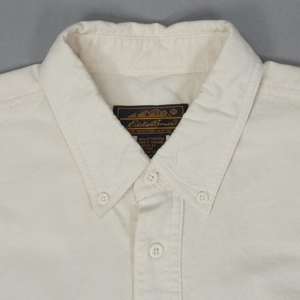 画像3: 90's Eddie Bauer コットンボタンダウンシャツ (3)