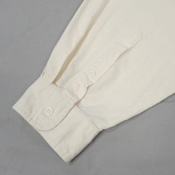 画像4: 90's Eddie Bauer コットンボタンダウンシャツ (4)