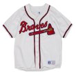 画像1: 90's RUSSELL ベースボールシャツ "Atlanta Braves / MADE IN USA" (1)