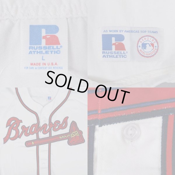 画像3: 90's RUSSELL ベースボールシャツ "Atlanta Braves / MADE IN USA" (3)