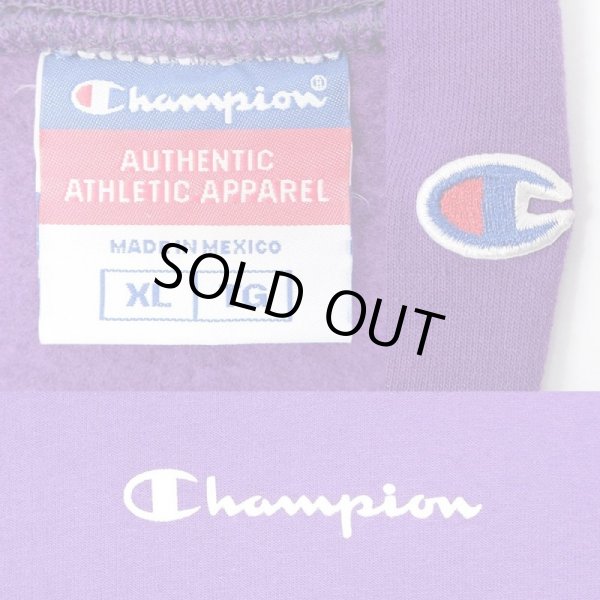 画像2: Champion スプリクトロゴ プリントスウェット (2)