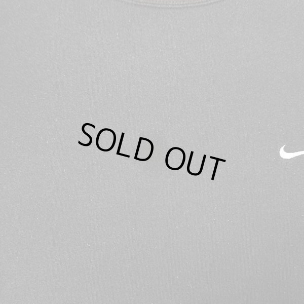 画像4: 00's NIKE ロゴ刺繍 スウェット “BLACK” (4)