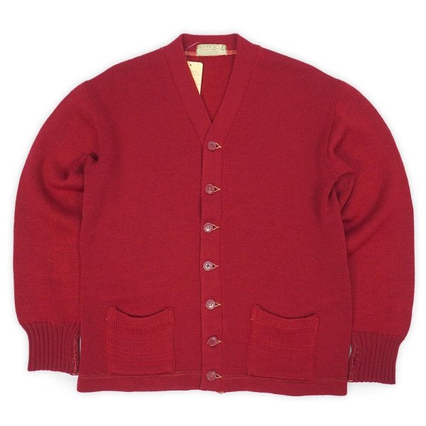 画像1: 50's IMPERIAL ウールニット カーディガン "MADE IN USA" (1)