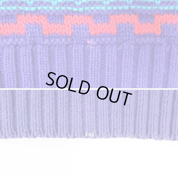 画像3: 80's WOOLRICH 3D コットン ニット "MADE IN USA" (3)