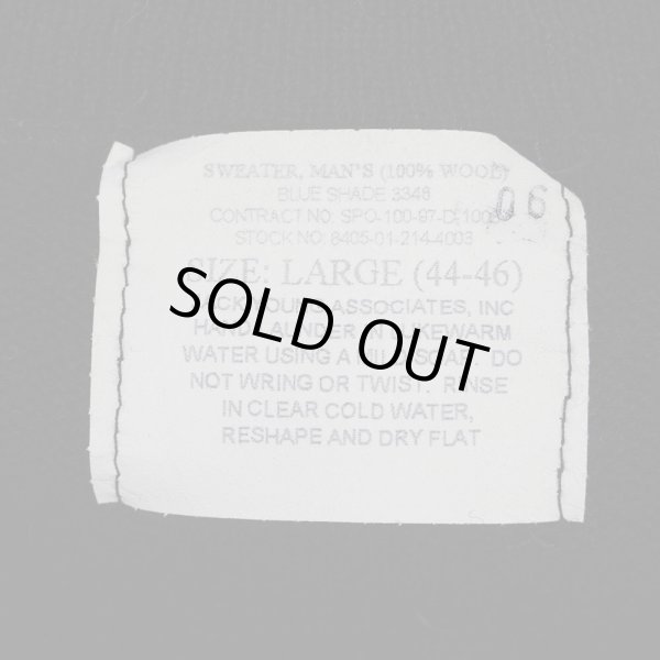 画像2: 90's US.NAVY ゴブセーター “LARGE” (2)