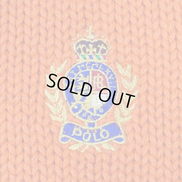 画像3: 90's Polo Ralph Lauren ワイドボーダー柄 ローゲージ ウールニット (3)