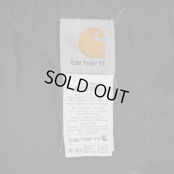 画像3: 00's Carhartt ダックベスト "企業ロゴ刺繍" (3)