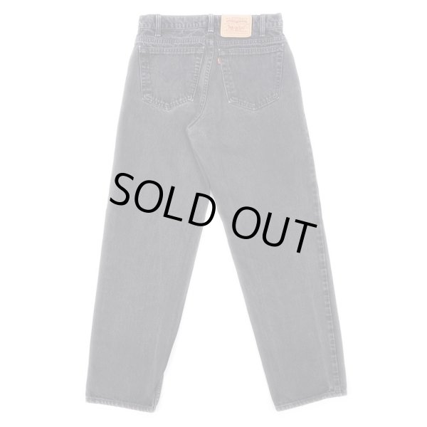 画像2: 00's Levi's 550 ブラックデニムパンツ (2)