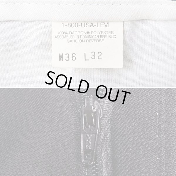 画像4: 90's Levi's アクションスラックス "BLACK" (4)