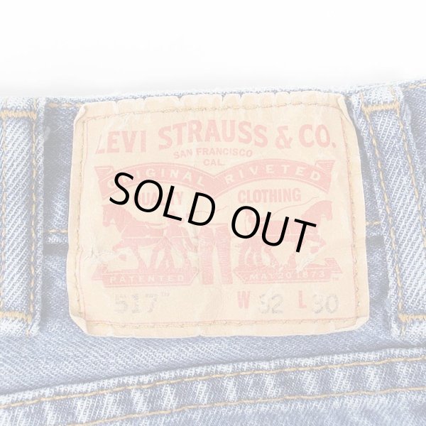 画像3: 00's Levi's 517 ブーツカット デニムパンツ "W32 L30" (3)