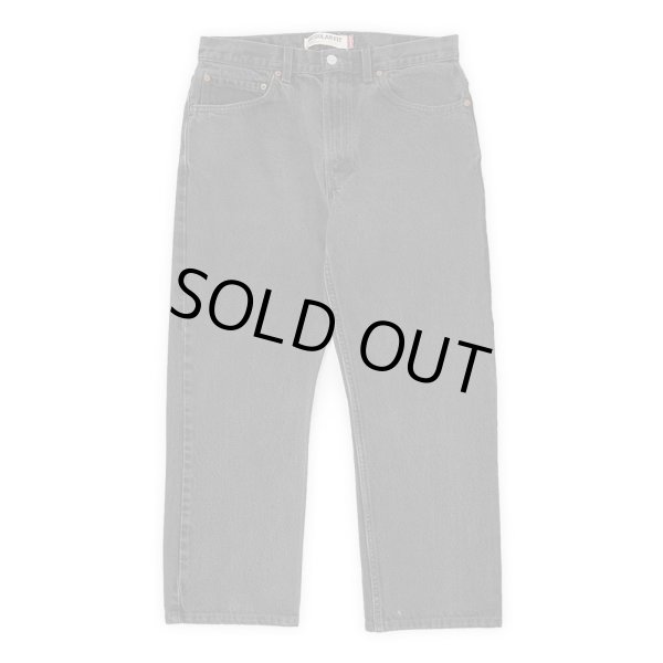 画像1: 00's Levi's 505 ブラックデニムパンツ (1)