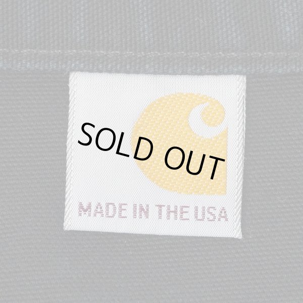 画像3: 00's Carhartt ダブルニー ダックペインターパンツ "BLACK / MADE IN USA" (3)