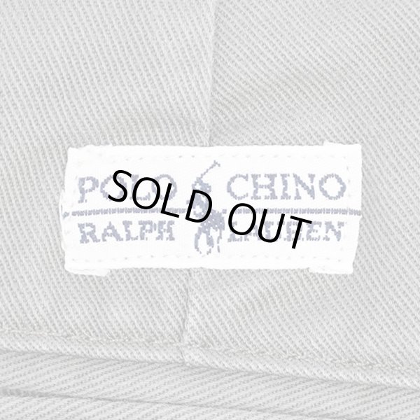 画像3: 90's Polo Ralph Lauren 2タック チノトラウザー "ANDREW PANT / OLIVE / W34 L29" (3)