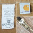 画像4: 00's Carhartt ダブルニー ダックペインターパンツ “B01 BRN / MADE IN USA” (4)