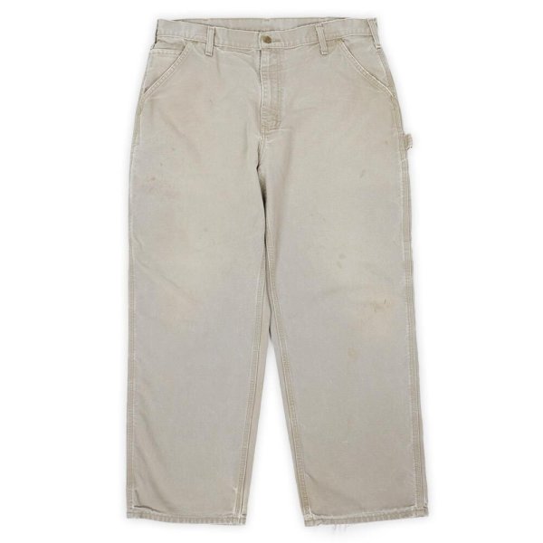 画像1: 00's Carhartt ダックペインターパンツ "B11 DES / W36 L30" (1)
