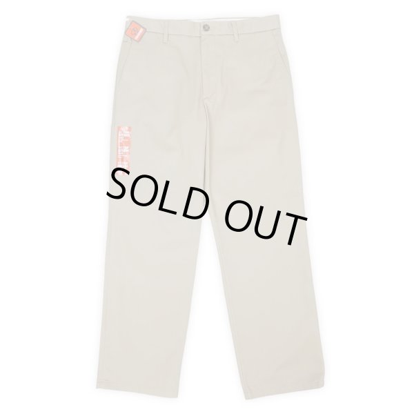 画像1: 00's DOCKERS ノータック チノトラウザー "DEADSTOCK / BEIGE / W32 L29" (1)