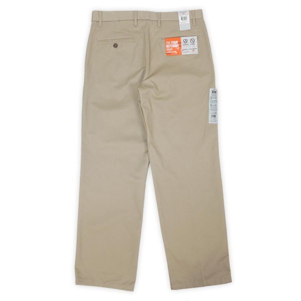 画像2: 00's DOCKERS ノータック チノトラウザー "DEADSTOCK / BEIGE / W32 L29" (2)