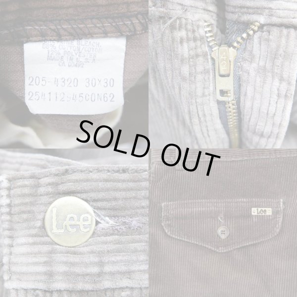 画像3: 80's Lee 205-4320 太畝コーデュロイパンツ "MADE IN USA” (3)