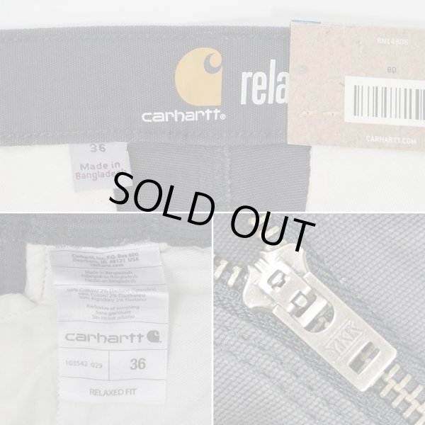 画像4: 00's Carhartt ダックカーゴショーツ "DEADSTOCK" (4)