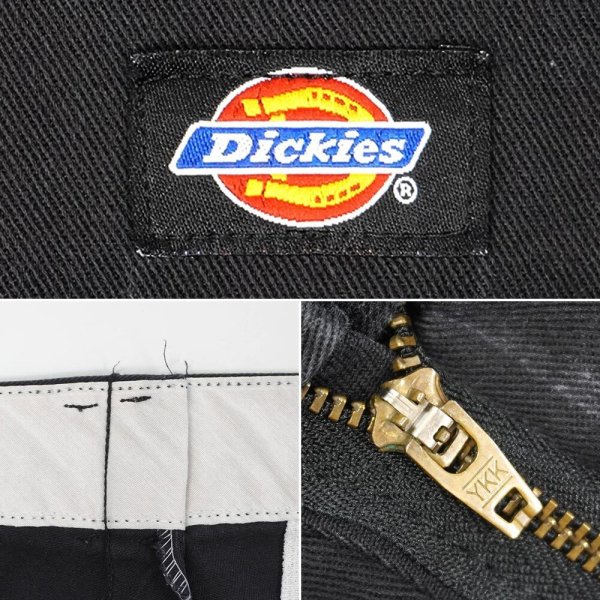 画像3: 90's Dickies ワークショーツ "BLACK / MADE IN USA" (3)