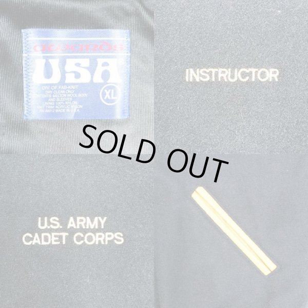 画像3: 90's US.ARMY CADET CORPS メルトンスタジャン "MADE IN USA" (3)