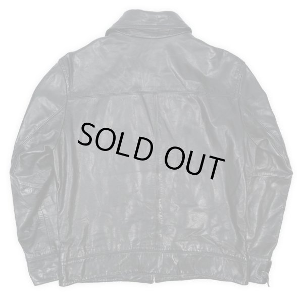 画像2: 00's Banana Republic レザージャケット (2)